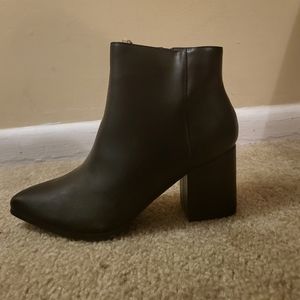 Lane Bryant Black Heeled Boot